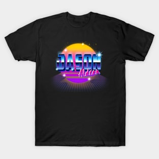 Design Proud Jason Name Birthday 70s 80s 90s Color T-Shirt